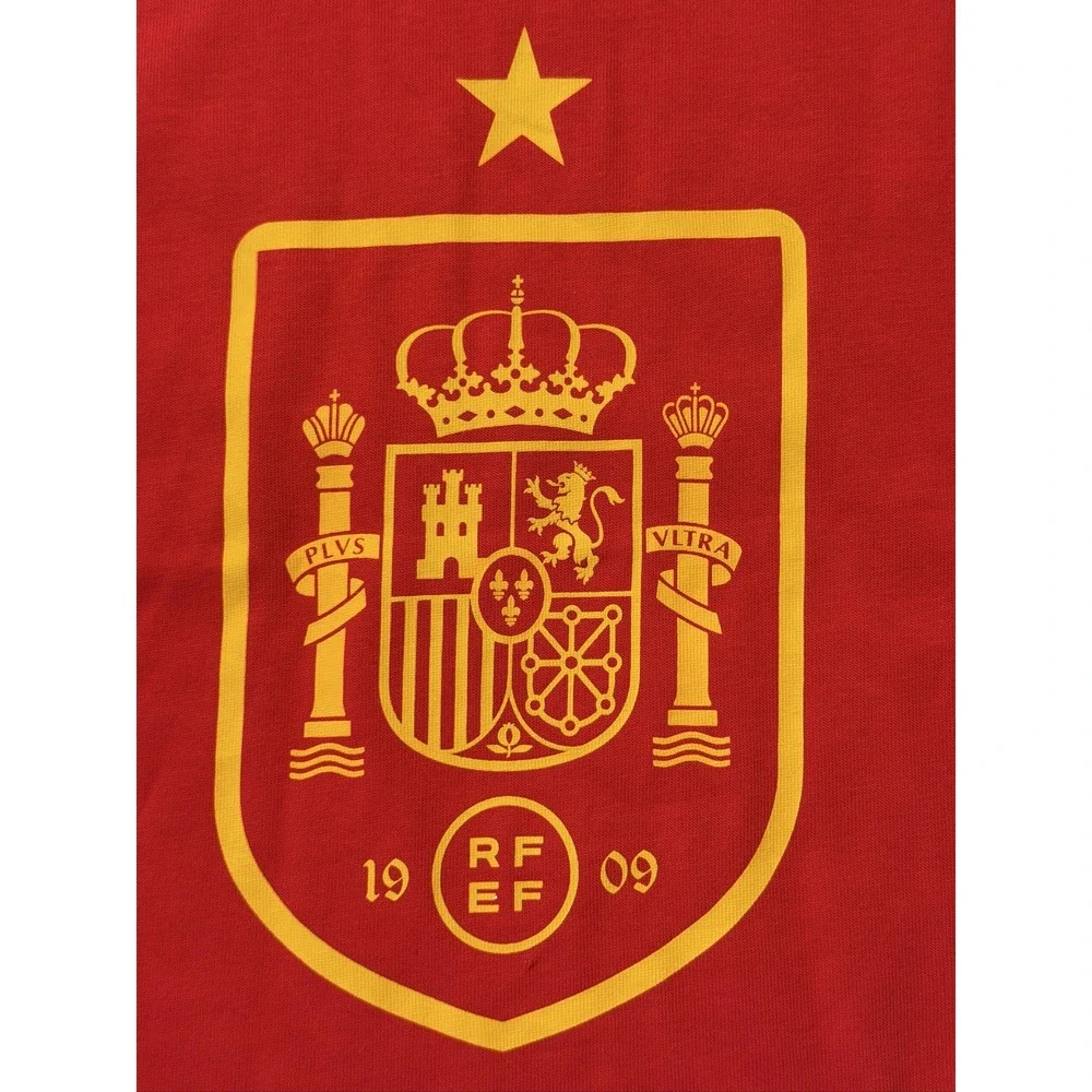 Adidas FEF DNA GR TEE JZ2263 Soccer T-Shirt Spain National Team Mens Small NWT